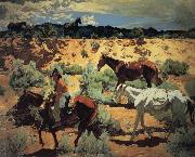 Walter Ufer The Southwest oil painting on canvas